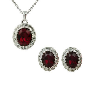【送料無料】ジュエリー・アクセサリー ジュエリーファッションゴールドメッキレッドホワイトクリスタルアンサンブルmode bijoux 18k plaque or blanc rouge ensemble cristal fs166