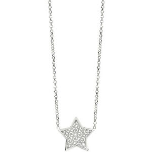 【送料無料】ジュエリー・アクセサリー ブリスジュエリーサムコリアースターシルバーナインbliss bijoux pouces broderie ,collier etoile 44cm en argent 925 20081386 neuf