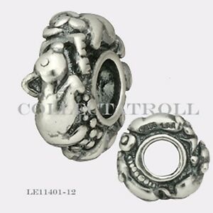 【送料無料】ジュエリー・アクセサリー トロールビードシルバーピッグビーズトロールビードauthentic trollbeads silver pig bead trollbead retired le1140112 tagbe40071