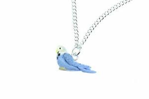 【送料無料】ジュエリー・アクセサリー ミニブリングインコネックレスメイドメインジュエリーファンタジーminiblings perruche collier fait main bijoux fantaisie i chaine avec a
