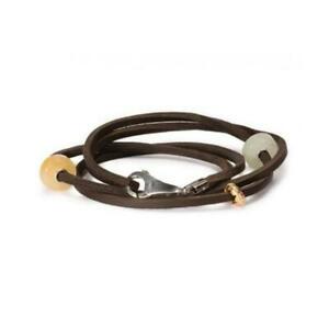 【送料無料】ジュエリー・アクセサリー モダトロルビーズブラッチャレクオイオマローンmoda trollbeads bracciale cuoio marrone 41cm tlebr00005