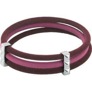 【送料無料】ジュエリー・アクセサリー ヒップホップブレスレットシリコンパープルbracelet femme hip hop hj0055 silicone pourpre