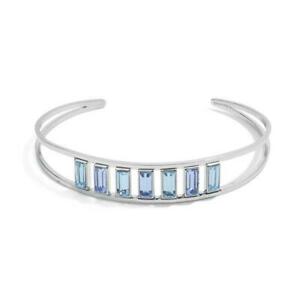 【送料無料】ジュエリー・アクセサリー ブロスウェイリジッドブレスレットシンフォニアクリスタルナインbrosway, bracelet rigide symphonia avec cristaux bleus bym21 neuf