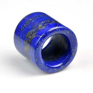 【送料無料】ジュエリー・アクセサリー ラピスラズリサムリングサイズ215mm lapis lazuli gemstone thumb ring, us size 12
