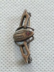 【送料無料】ジュエリー・アクセサリー プリティアンティークアールヌーボーゴールドダブルブローチassez antique art nouveau golddouble broche j6