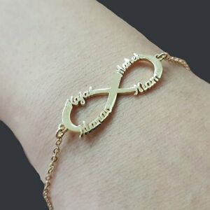 【送料無料】ジュエリー・アクセサリー パーソナライズブレスレットジュエリーカスタマイズpersonalized infinity name bracelet customize jewelry perfect gift for woman