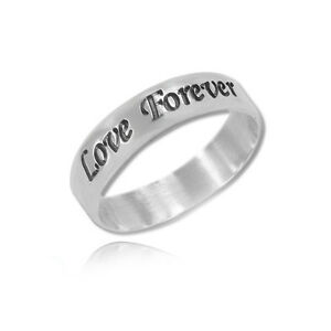 【貨物輸送無料】宝飾品・添え物 パーソナライズリングスクリプトスターリングシルバーセラーpersonalized promise ring  rounded polished script sterling silver usa seller