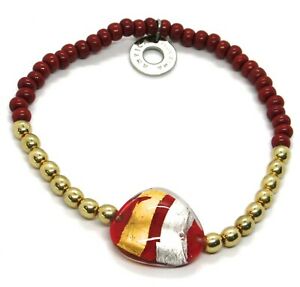 【送料無料】ジュエリー・アクセサリー アンティカムリーナヴェネツィアモレッタブレスレットレッドドロップbracelet antica murrina venezia br748a11, moretta, goutte rouge, elastique 20,860円