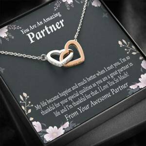 【送料無料】ジュエリー・アクセサリー パートナーネックレスローズpour mon partner youre etonnant inseparable collier coeur 18k finition or rose