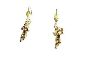 【送料無料】ジュエリー・アクセサリー ゴールドメッキイヤリングエンジェルboucles doreilles en plaque or ange