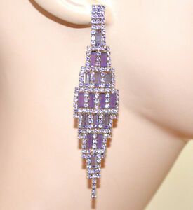 【送料無料】ジュエリー・アクセサリー ライラックライラックイヤリングクリスタルペンダントラインストーンセルセイboucles doreilles glycine lilas femme cristaux pendentifs strass cercei bb12