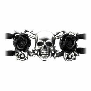 【送料無料】ジュエリー・アクセサリー ゴシックスカルブライアローズスズブレスレットメイドインイングランドalchemy gothic crane et briar rose etain bracelet fabrique en angleterre