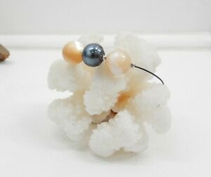 【送料無料】ジュエリー・アクセサリー タヒチブラックパールブレスレットbracelet authentique perle noire de tahiti