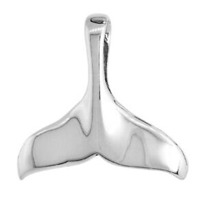 【送料無料】ジュエリー・アクセサリー シルバースターリングクジラテールペンダントインチイタリアンチェーンボックスargent sterling baleine queue pendentif, 18 italien boite chaine