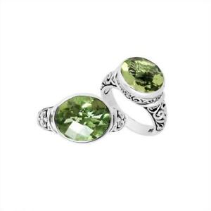 【送料無料】ジュエリー・アクセサリー シルバーリンググリーンアメジストクォーツbague en argent avec vert amethyste quartz ar9007gam152cm