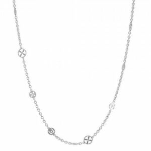 【送料無料】ジュエリー・アクセサリー コッラーナインオットネドンナリジュジョシルバーフィラメントロガートcollana in ottone donna liu jo lj763 silver 1 filamento logato 79 cm 15,826円