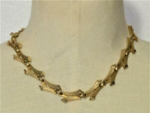 【送料無料】ジュエリー・アクセサリー ヴィンテージトリファリゴールドワンネックレスvintage 1980s signe trifari goldone 16 collier 2