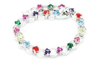 【送料無料】ジュエリー・アクセサリー ブレスレットジルコニウムオキシデホワイトゴールドメッキbracelet oxyde de zirconium 21x4 mm plaque or blanc 18 k