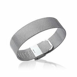 【送料無料】ジュエリー・アクセサリー ステンレススチールブレスレットナインbracelet 21cm en acier inoxydable neuf