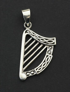 【送料無料】ジュエリー・アクセサリー ケルトハープペンダントケルトトリケトラシルバーpendentif harpe celtique celte irlandaise celtique triquetra argent 925 5g 26373 16,265円