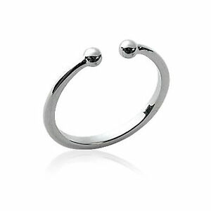 【送料無料】ジュエリー・アクセサリー リングウーマンアージェントロディエノイフオープンサイズbague femme jonc ouvert en argent 925 rhodie neuf taille 54 disponible