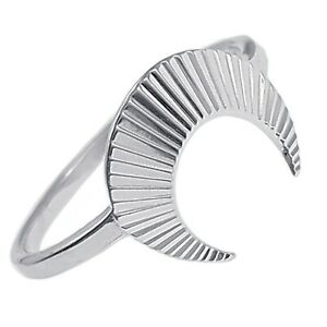 【送料無料】ジュエリー・アクセサリー シルバームーンリングローディエサイズbague lune en argent 925 rhodie taille 54 disponible femme