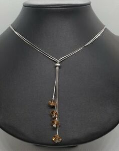 【送料無料】ジュエリー・アクセサリー ファインシルバーネックレスcollier fin argent 925 2 rangs refm854