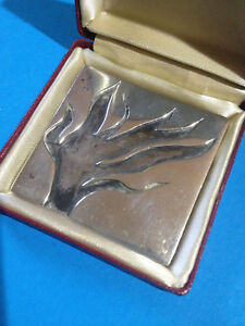 【送料無料】ジュエリー・アクセサリー モダニズムブローチファイアシルバーメタルブローチmoderniste broche feu metal argente brooch 15,386円