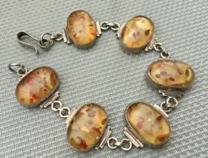 【送料無料】ジュエリー・アクセサリー シルバービンテージブレスレットカボションbracelet vintage argent et cabochon resine