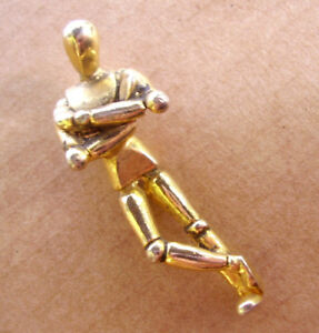 【送料無料】ジュエリー・アクセサリー ピンピンマネキンアドローイングメタルドーレj228 broche pins mannequin a dessin metal dore