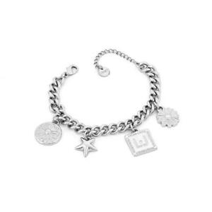 【送料無料】ジュエリー・アクセサリー ドナリウラグジュアリーアッキエオイノシダビレチャーム*mistery gift* bracciale donna liu jo luxury lj1300 acciaio inossidabile charms