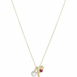 【送料無料】ジュエリー・アクセサリー ネックレスラグジュアリーゴールドブラスcollier femme liu jo luxury lj935 laiton dor