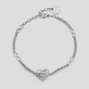 【送料無料】ジュエリー・アクセサリー ブロスウェイチャクラハートブレスレットペンダントナインbrosway, bracelet chakra c?ur et pendentifs infini bhkb022 neuf
