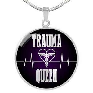 【貨物輸送無料】宝飾品・添え物 トラウマクイーンサークルペンダントネックレスステンレスゴールドtrauma regina borsetta cerchio ciondolo collana acciaio inox o 18k oro