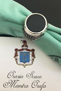 【送料無料】ジュエリー・アクセサリー リングanello onice rotondo in argento 925 20,860円