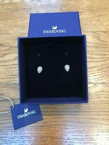 【送料無料】ジュエリー・アクセサリー スワロフスキーイヤリングホワイトクリスタルパールswarovski orecchini cristallo bianco pera forma dellarticolo 5432457|hokushin