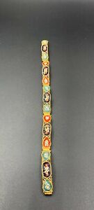【送料無料】ジュエリー・アクセサリー ブレスレットマイクロモサケヴィンテージbracelet micro mosaique 1960 1970 vintage 15,386円