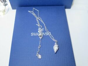 【送料無料】ジュエリー・アクセサリー スワロフスキーシェルペンダント** nuovo ** autentico swarovski cigno firmate paesaggio shell ciondolo 1039060