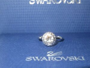 【送料無料】ジュエリー・アクセサリー スワロフスキースワンリングサイズgenuine swarovski cigno firmate flirt ringtaglia 55 1024248