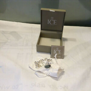 【送料無料】ジュエリー・アクセサリー アイスロンドンフォルヘッドプラタパシラデベロケノボナカイシャice london folheado a prata 8 pulseira de berloquenovo na caixa