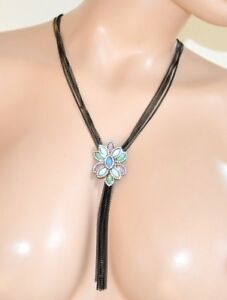 【送料無料】ジュエリー・アクセサリー ロングネックレスブラックゴールドウーマンペンダントフラワークリスタルラインストーンチェーンマルチワイヤーcollana lunga nera oro donna ciondolo fiore cristallo strass catena mu
