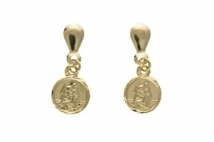 【送料無料】ジュエリー・アクセサリー ゴールドセントクリストファードロップイヤリング9ct oro san cristoforo orecchini a goccia 16,485円