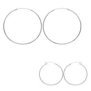 【送料無料】ジュエリー・アクセサリー ブークルドオリユクレオールズアージェントヌーヴboucles doreilles creoles 7cm en argent 925 neuves