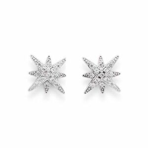 【送料無料】ジュエリー・アクセサリー ジルコーニシルバーイヤリングサザンクロスorecchini donna amen croce del sud ecds in argento 925 con zirconi