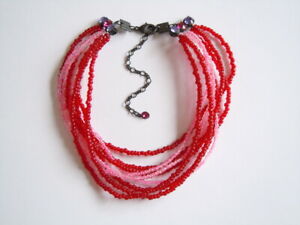 【送料無料】ジュエリー・アクセサリー コンプロットチェーンチョーカーガラスビーズリネストネスkonplott catena choker piccole perline di vetro amp; strass 34,2 glunghezza ca 30,5 38,5 cm