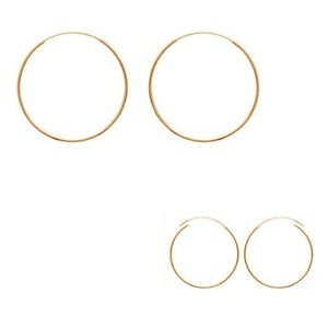 【送料無料】ジュエリー・アクセサリー ブークルドロイユクレオールプラークboucles doreilles creoles 50mm plaque or neuf 20250