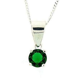 【送料無料】ジュエリー・アクセサリー オリビアコレクションシルバースターリンググリーンペンダントオンチェーンthe olivia collection argento sterling verde cz 5mm ciondolo su 457cm catena