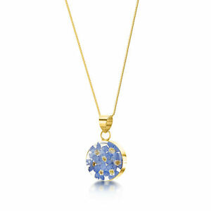 【送料無料】ジュエリー・アクセサリー シルバーゴールドメッキネックレスラウンドロイヤルフラワー23k argento placcato orocollana rotondo fiore reale