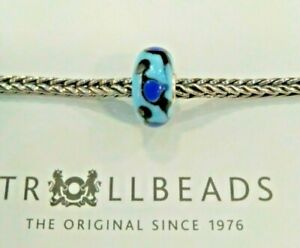 【送料無料】ジュエリー・アクセサリー トロルビーズユニークオンベースtrollbeads unique bird on opaque light blue color baseauthentic oaak