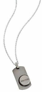 【送料無料】ジュエリー・アクセサリー セクタージュエルメンズネックレスプレートコレクションcollana uomo sector jewels collezione strong piastrina acciaio incisione